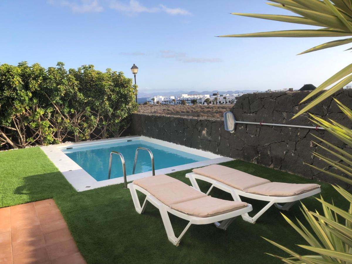 Villa Dompi Con Vistas Al Mar Y A Fuerteventura Playa Blanca  Buitenkant foto