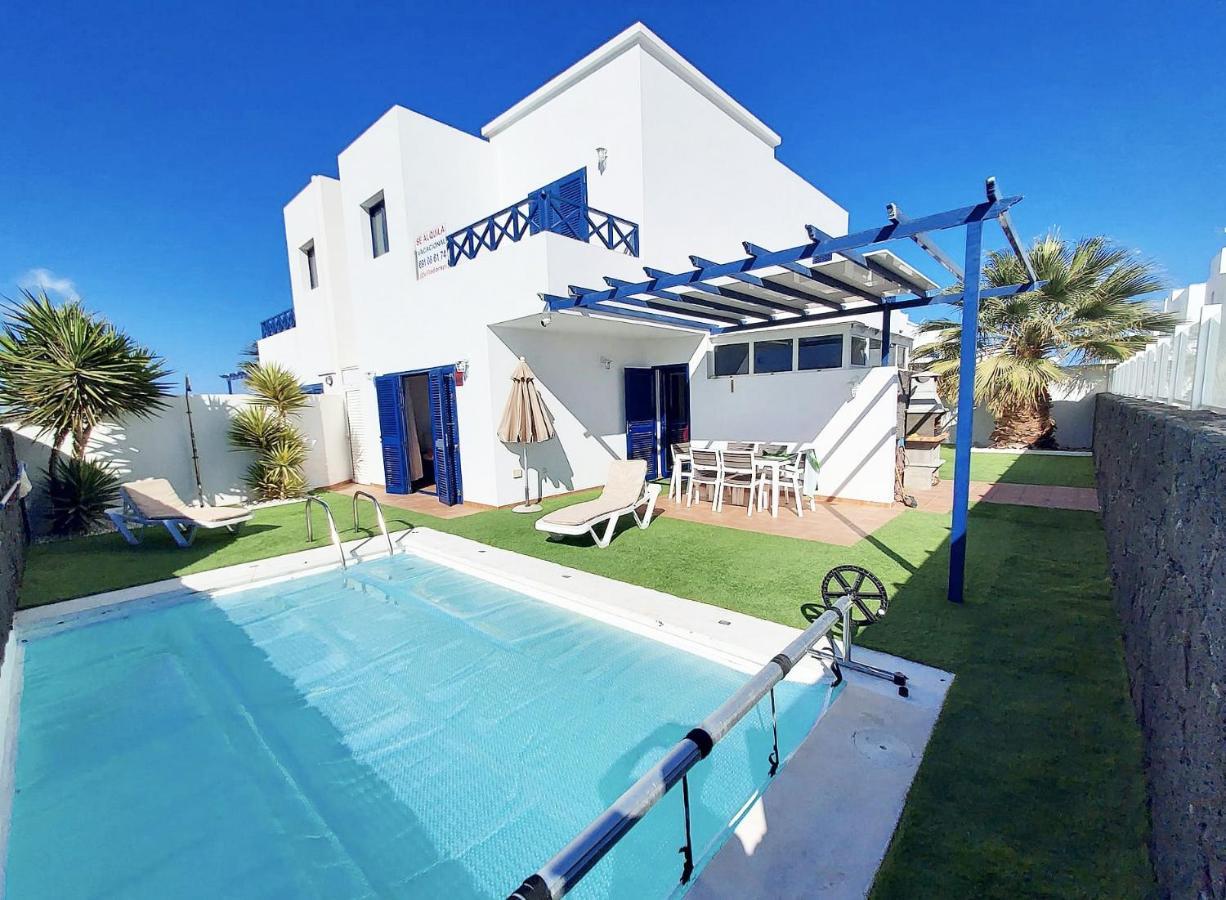 Villa Dompi Con Vistas Al Mar Y A Fuerteventura Playa Blanca  Buitenkant foto